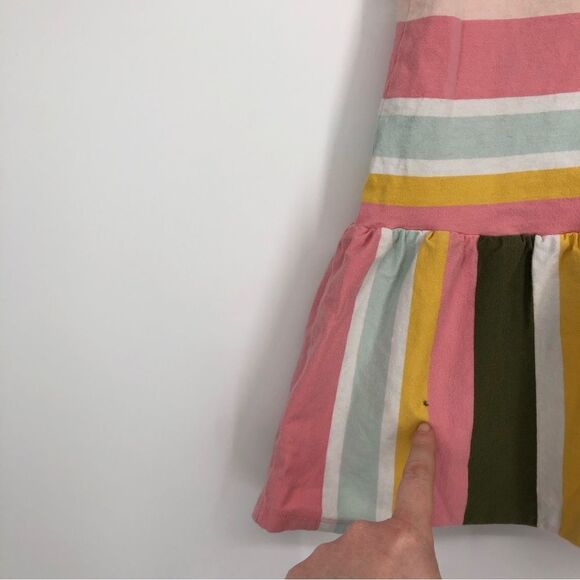 TEA Collection Printed Tie Shoulder Dress Size 3 - Picture 3 of 8